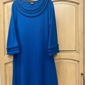 Etcetera Blue Sweater Dress